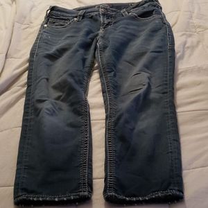 Silver Co Suki Mid Capri Size 31